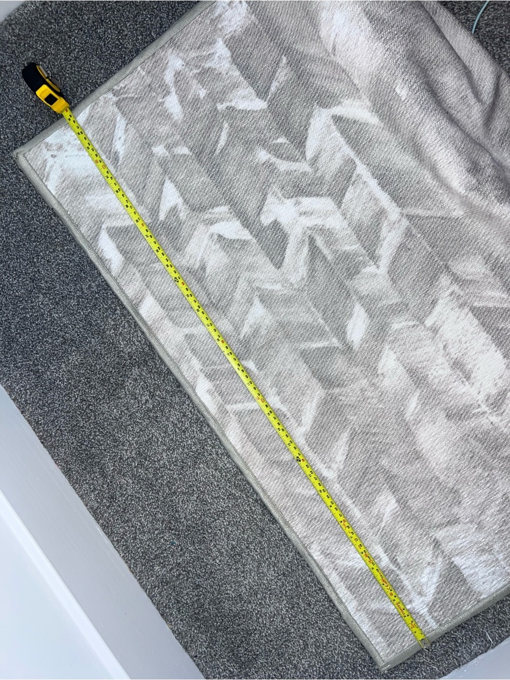 RUGGABLE RUG Neutral Geometric Area Rug - Light Gray & Ivory - Picture 2 of 12